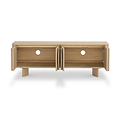 Whitstone Oak 145cm TV Unit from Roseland Furniture
