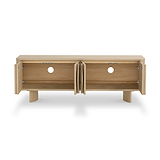 Whitstone Oak 145cm TV Unit from Roseland Furniture