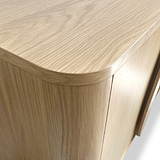 Whitstone Oak Small 2 Door Sideboard from Roseland Furniture