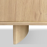 Whitstone Oak Small 2 Door Sideboard from Roseland Furniture