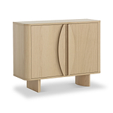 Whitstone Oak 2 Door Small Sideboard from Roseland Furniture