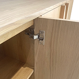 Whitstone 4 Door Large Sideboard from Roseland Furniture