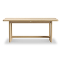 Whitstone Oak Large Extending Dining Table from Roseland Furniture