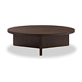 Mylor Oak Large Round Coffee Table from Roseland Furniture