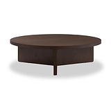 Mylor Oak Large Round Coffee Table from Roseland Furniture