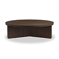Mylor Oak Large Round Coffee Table from Roseland Furniture