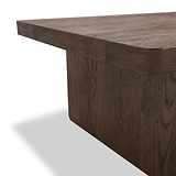 Mylor Oak Rectangular Coffee Table from Roseland Furniture