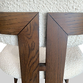 Mylor Oak Dining Chair from Roseland Furniture