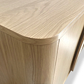 Whitstone Oak 180cm TV Unit from Roseland Furniture