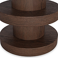 Mylor Oak Bobbin Side Table from Roseland Furniture