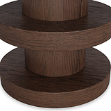 Mylor Oak Bobbin Side Table from Roseland Furniture