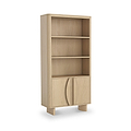 Whitstone Oak Large Bookcase from Roseland Furniture