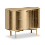 Finch Oak Slatted Small Sideboard from Roseland Furniture