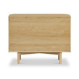 Finch Oak Slatted Small Sideboard from Roseland Furniture