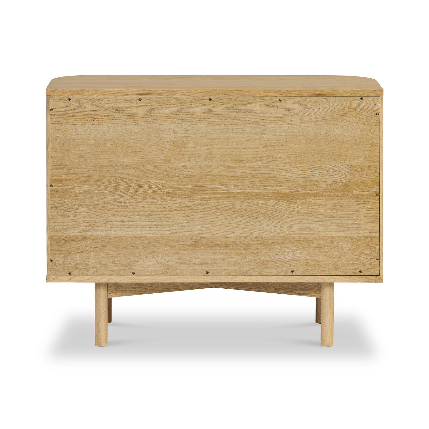 Finch Oak Slatted Small Sideboard from Roseland Furniture