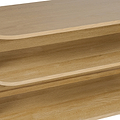 Finch Oak Slatted Small Sideboard from Roseland Furniture