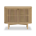 Finch Oak Slatted Small Sideboard from Roseland Furniture
