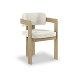 Whitstone Boucle Dining Chair from Roseland Furniture