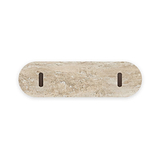 Mylor Travertine Top Console Table