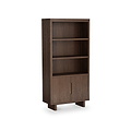 Mylor Oak 2 Door Display Bookcase from Roseland Furniture