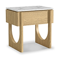 Nyssa Marble Top Side Table from Roseland Furniture
