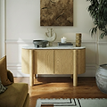 Nyssa Marble Top Small Sideboard from Roseland Furniture