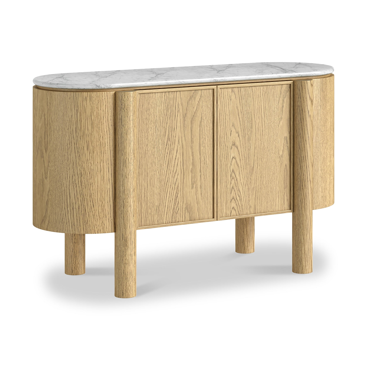 Nyssa Marble Top Small Sideboard from Roseland Furniture