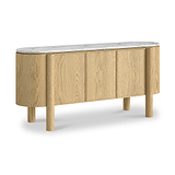 Nyssa Marble Top Large Sideboard from Roseland Furniture