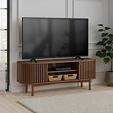 Shorwell TV Unit Dark Stain from Roseland Furniture