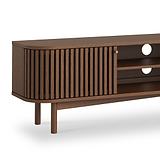Shorwell Large TV Unit Dark Stain from Roseland Furniture