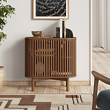 Shorwell Cupboard Dark Stain from Roseland Furniture