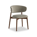 Almeria Boucle Dining Chair Green from Roseland Furniture