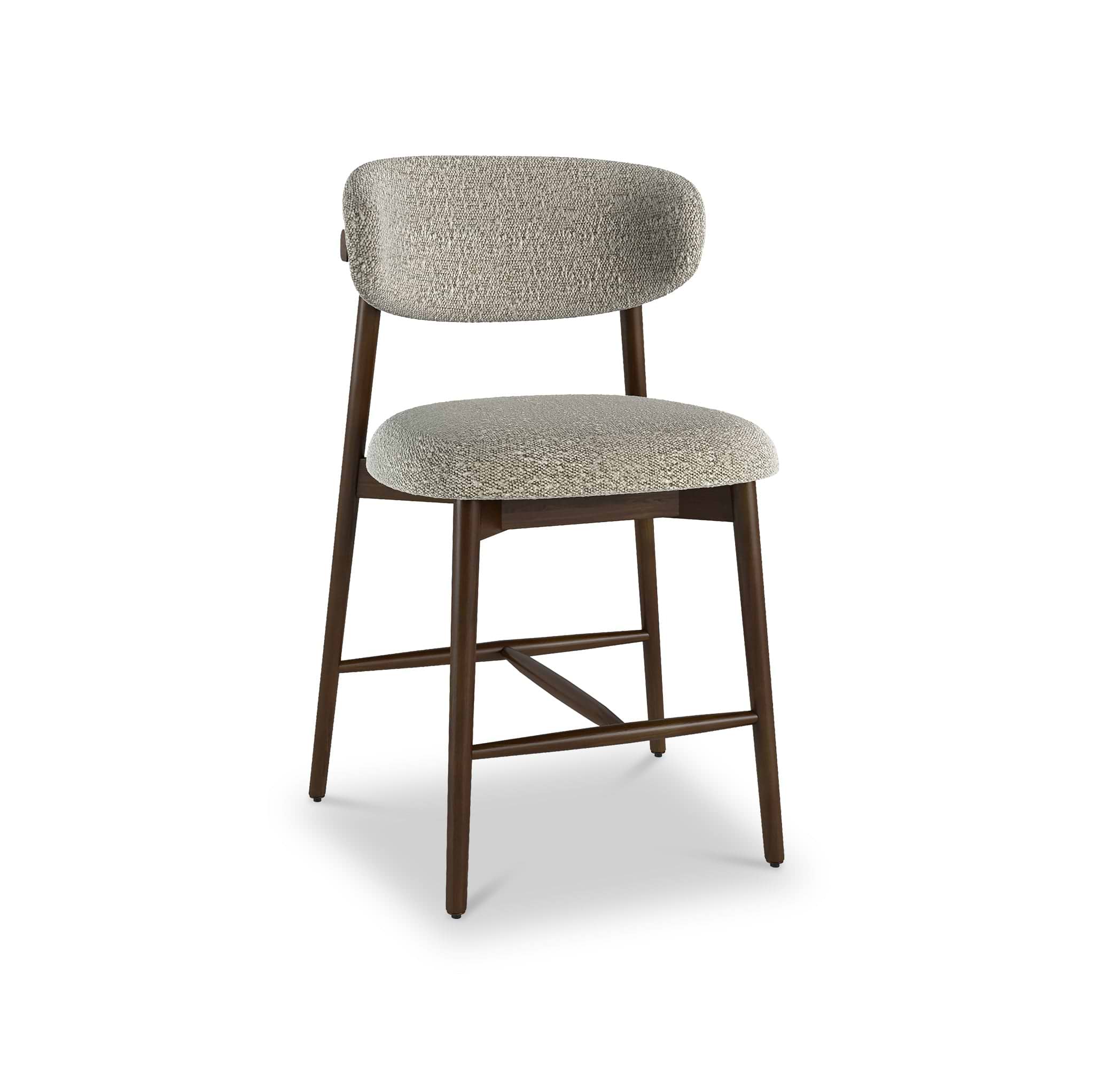 Fabre Boucle Barstool Moss Green from Roseland Furniture