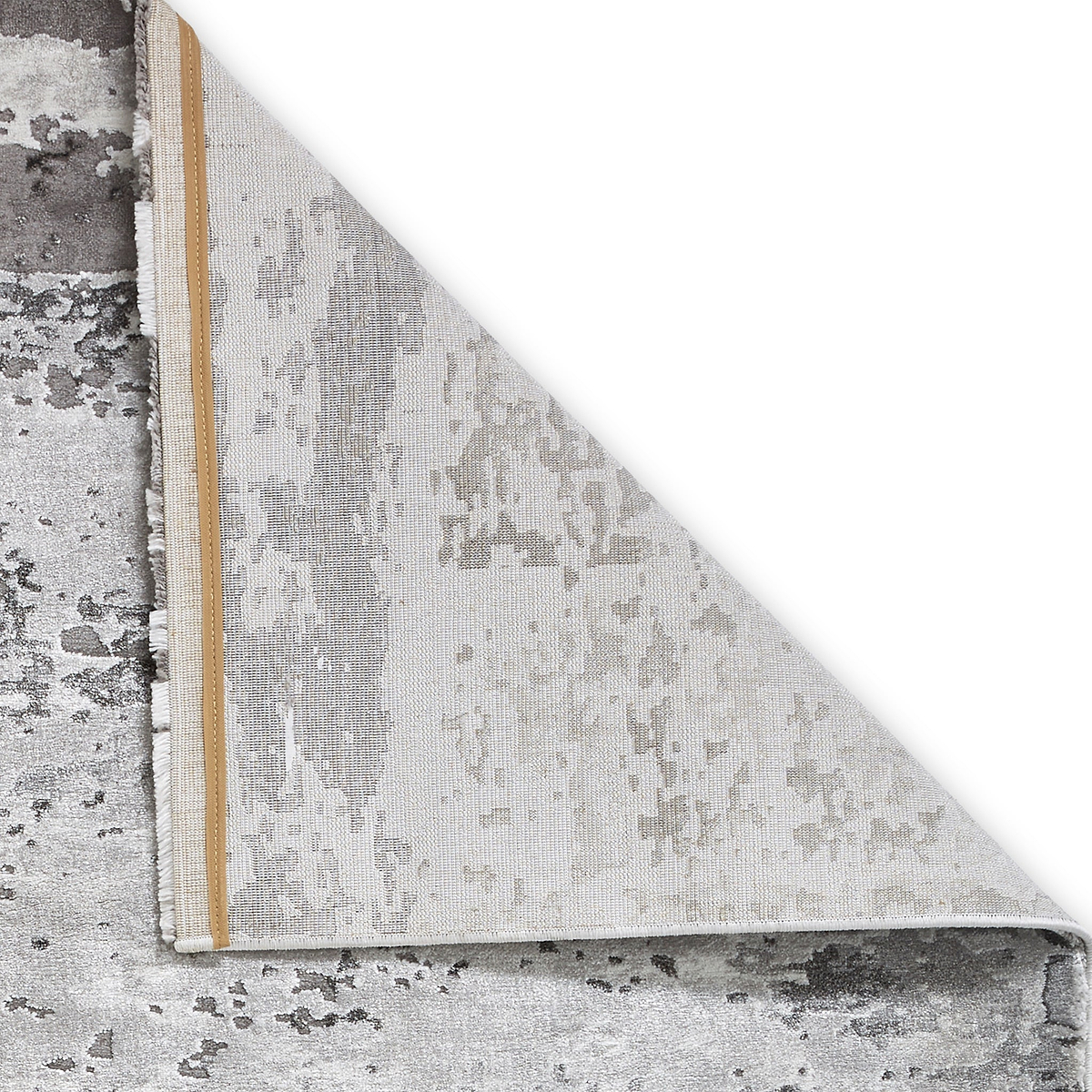 Fenway Grey Distressed Super Soft Rug
