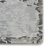 Fenway Yellow Grey Distressed Super Soft Rug