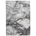 Fenway Silver Marble Effect Super Soft Rug from Roseland Furniture