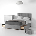 RFCS-D-2D-SS---Farrow-Cube-26HB-Divan-Linen-Look-SD-K-2-Drawers-Linen-Silver---Life1_from Roseland Furniture