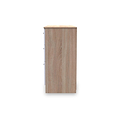 Blakely White & Light Oak 6 Drawer Wide Chest from Roseland Furniture