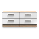 Blakely White Oak 4 Drawer Storage Unit from Roseland Furniture