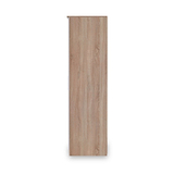 Blakely White & Light Oak 2 Door Wardrobe