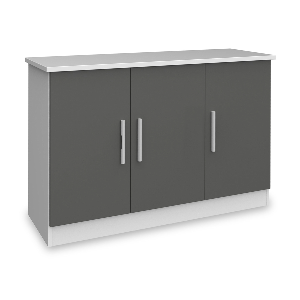 Blakely Grey and White 3 Door Sideboard from Roseland Furniture