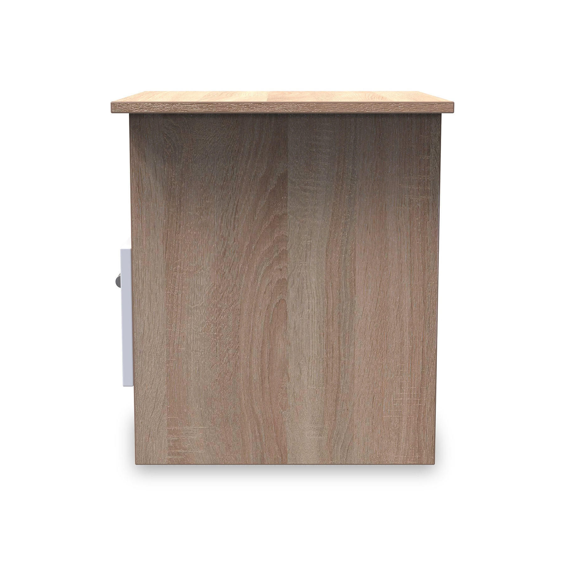 Blakely White Oak 1 Drawer Lamp Table by Roseland Furniture