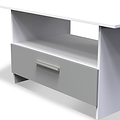 Blakely Grey and White 1 Drawer Coffee Table from Roseland Furniture