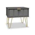 Harlow 1 Drawer Bedside Table from Roseland Furniture