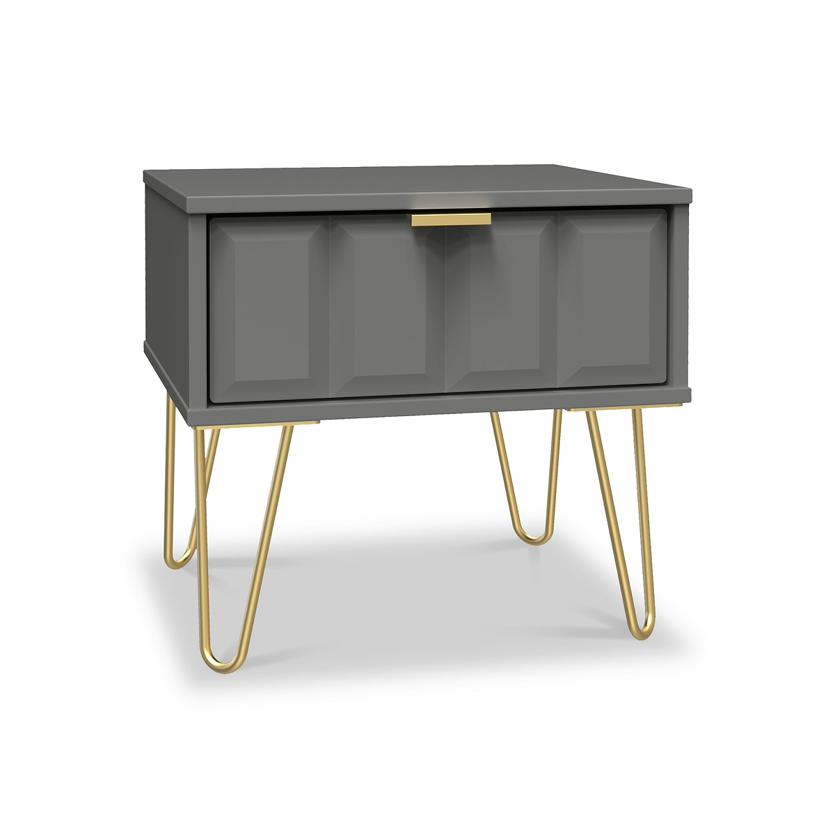 Harlow 1 Drawer Bedside Table from Roseland Furniture