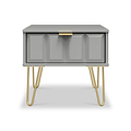 Harlow 1 Drawer Bedside Table from Roseland Furniture