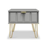 Harlow 1 Drawer Bedside Table from Roseland Furniture
