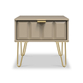 Harlow 1 Drawer Bedside Table from Roseland Furniture