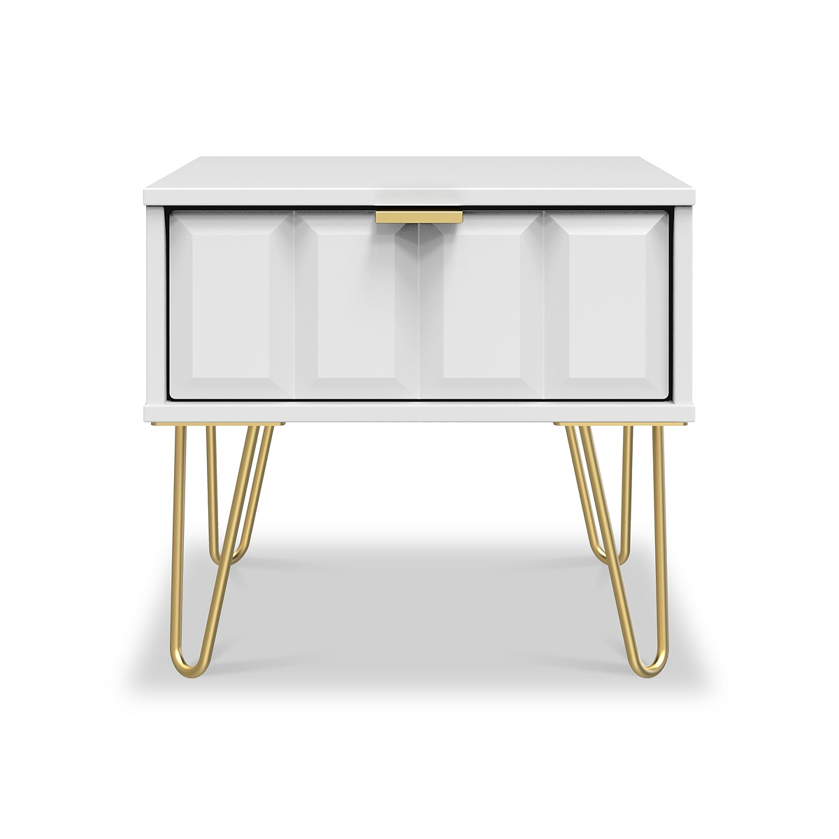 Harlow 1 Drawer Bedside Table from Roseland Furniture