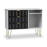 Harlow 3 Drawer TV Unit from Roseland Furniture